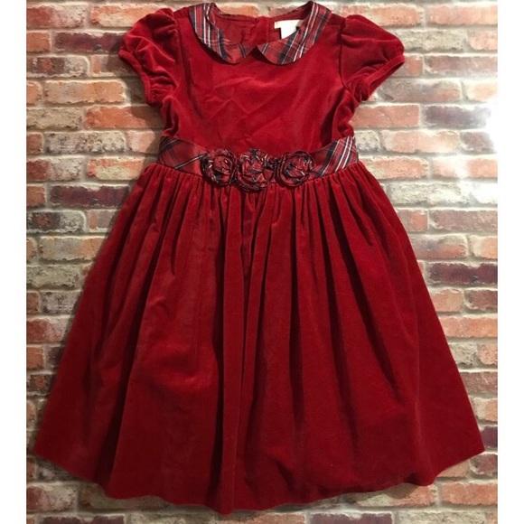 janie and jack red dress